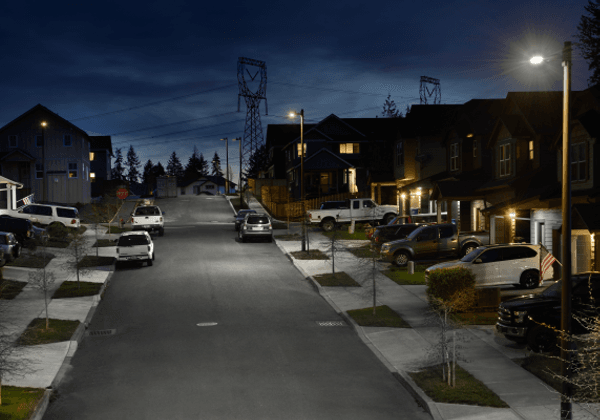 Municipal 街 Lighting in Sandy, OR Neighborhood